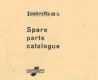 Lambretta books, spare parts s1